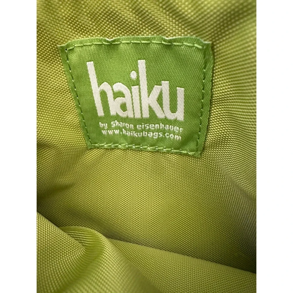 Haiku by Sharon Eisenhauer Vegan Leather Crossbody Bag Purple Travel Packable